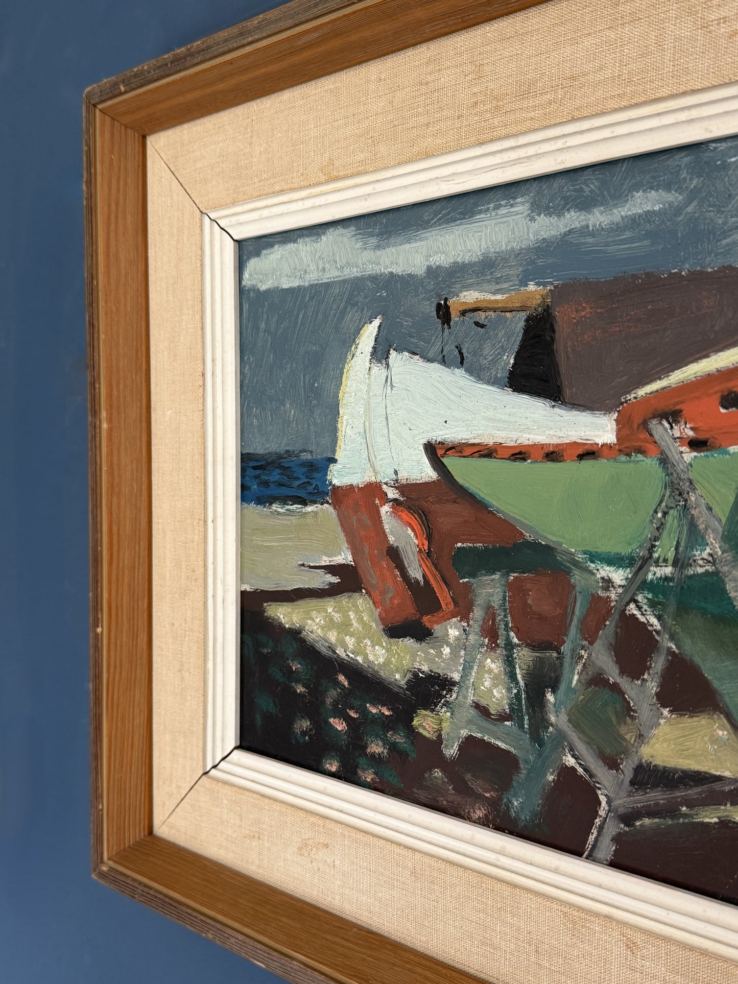 Wrecked Boat on Land (Limhamn)