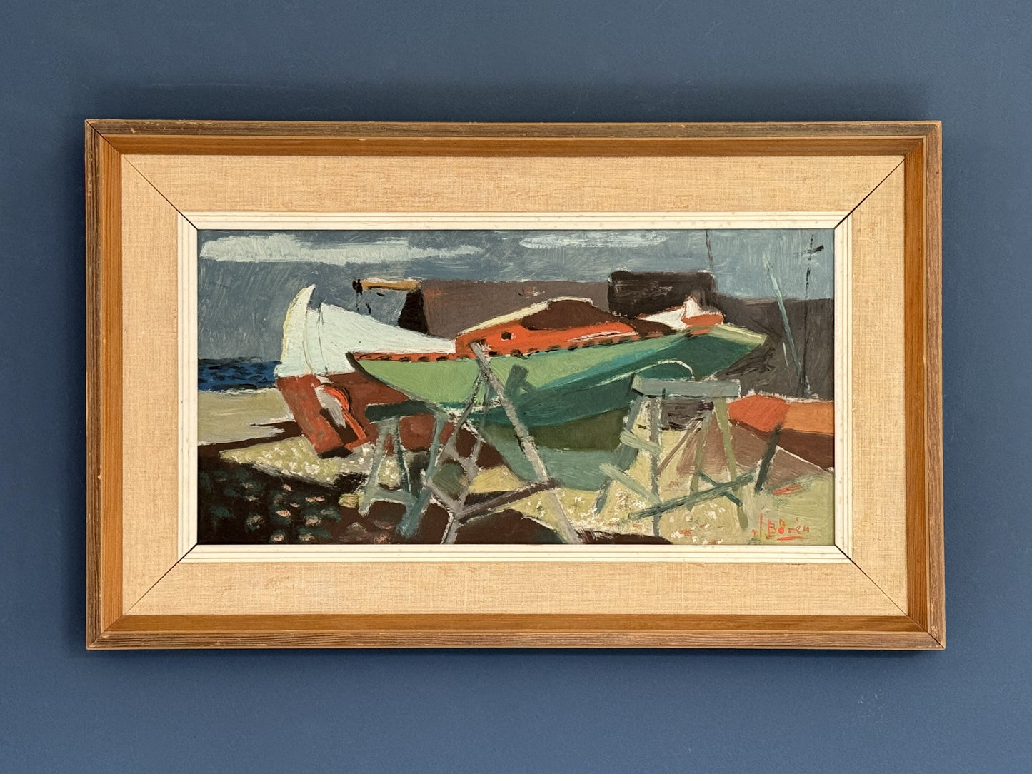 Wrecked Boat on Land (Limhamn)