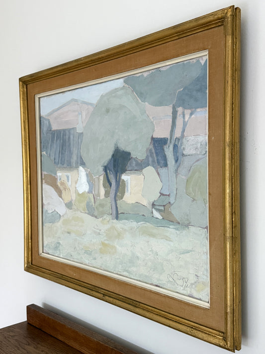 The Pastel House – 1954 - 68 x 57 cm