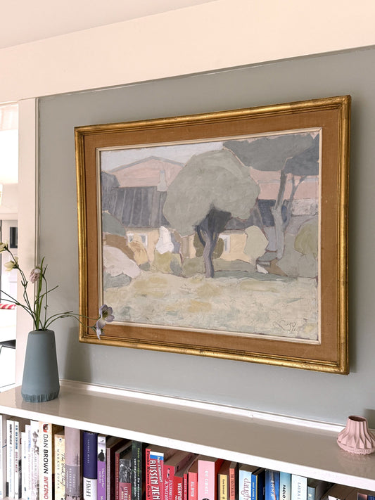 The Pastel House – 1954 - 68 x 57 cm