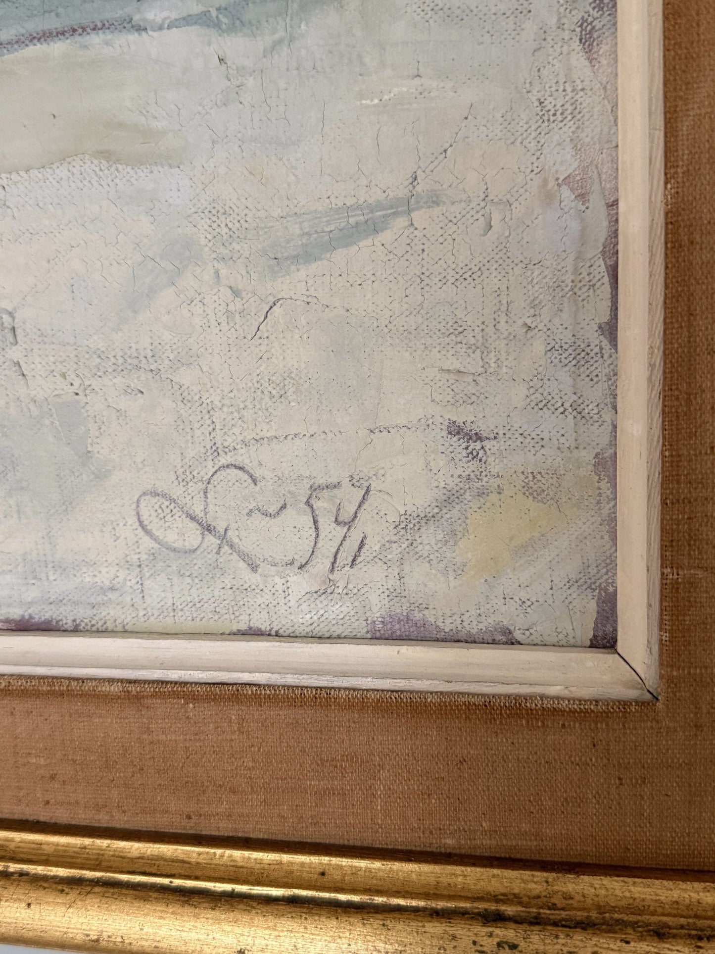 The Pastel House – 1954 - 68 x 57 cm