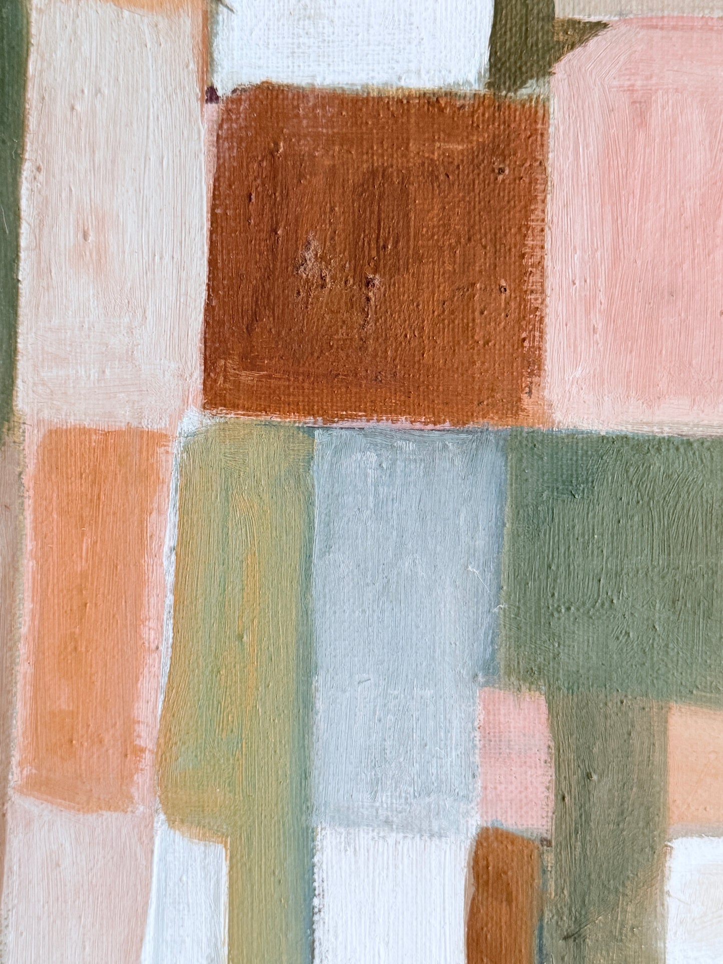 Geomatric Pastels — Barbro Jonasson Jönsson — attributed, 1957 — 67 x 37 cm