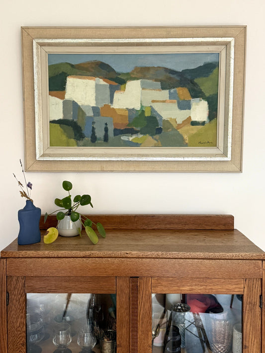 The White Village - Stig Wernheden (1921-1997) – 51 x 77 cm