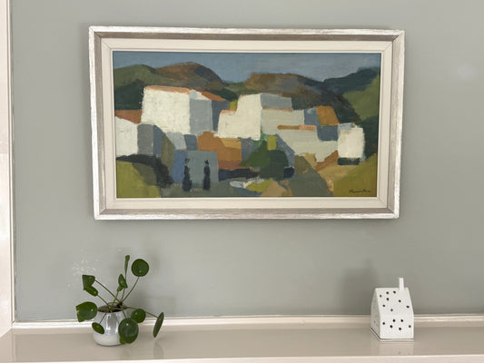 The White Village - Stig Wernheden (1921-1997) – 68 x 42 cm