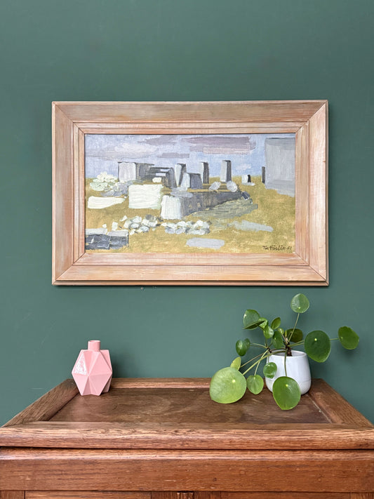 The Stone Quarry – Tor Hörlin – 1951 - 54 x 36 cm