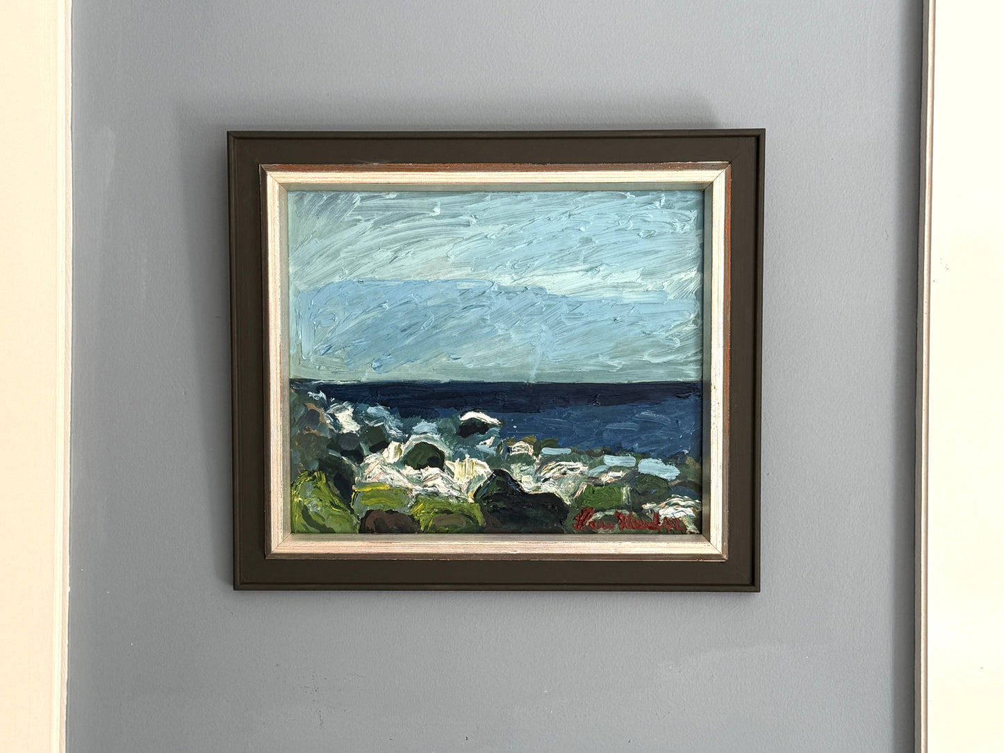 Rocks and Waves - Lars Herder - 37 x 32 cm