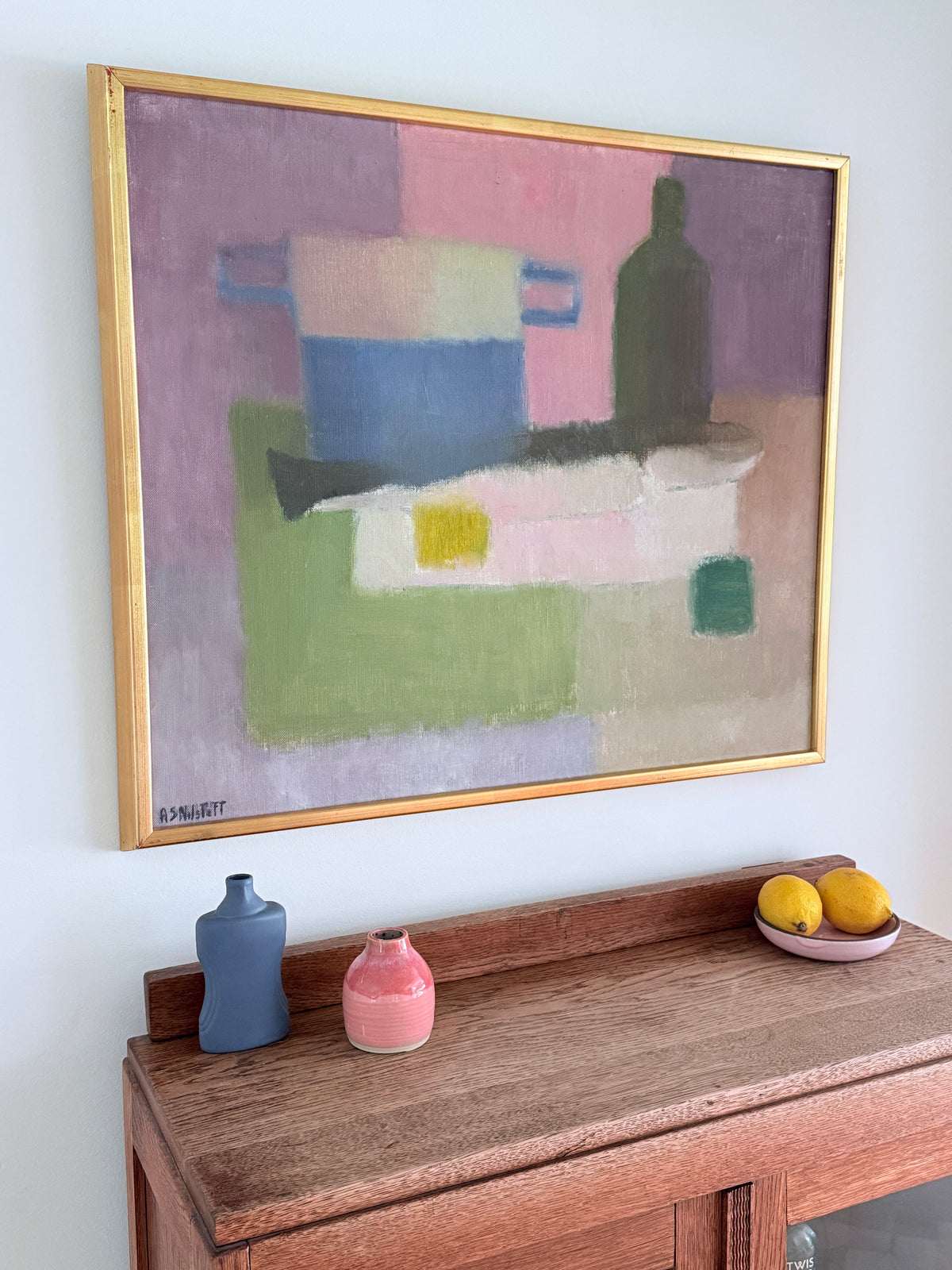 Fish and Blue Pot – Anna-Stina Nilstoft – ca. 1960s