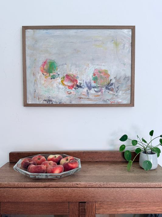 Still Life with Fruits - Gösta Lindqvist - 39 x 53 cm