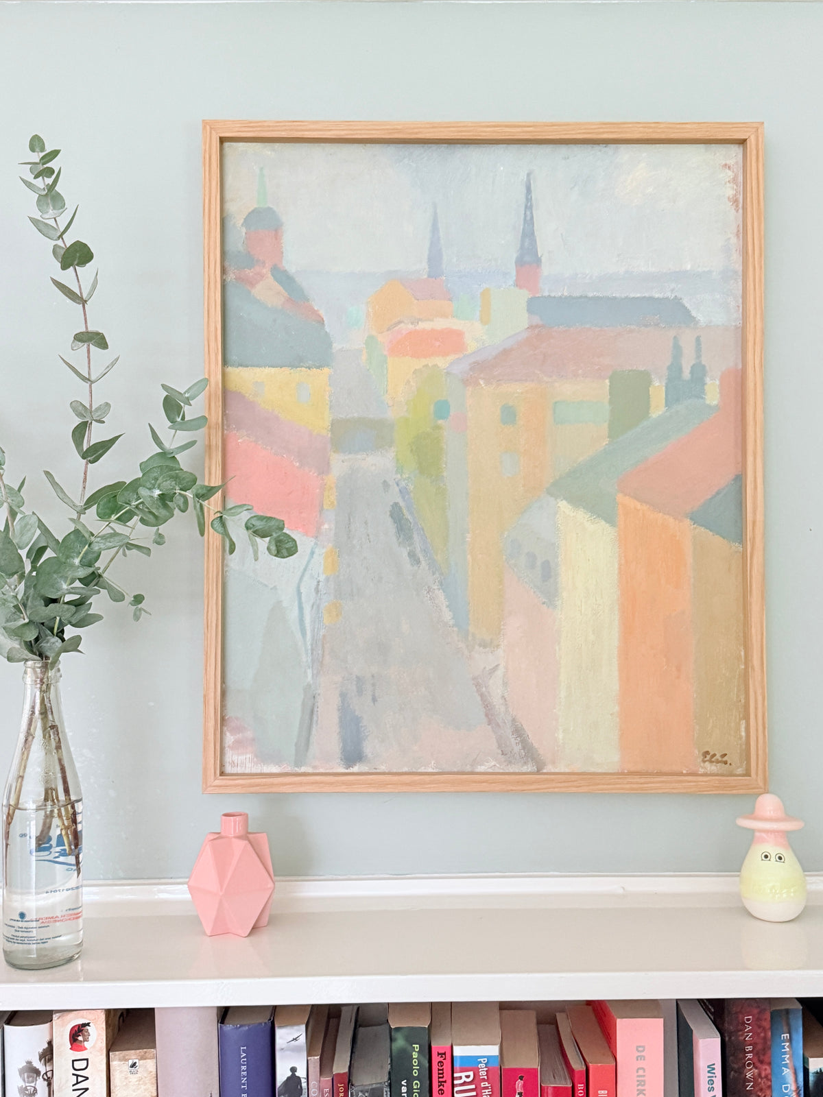 Stockholm in Pastel - Ingvar Elén - ca 1950/1960 - 40x60 cm