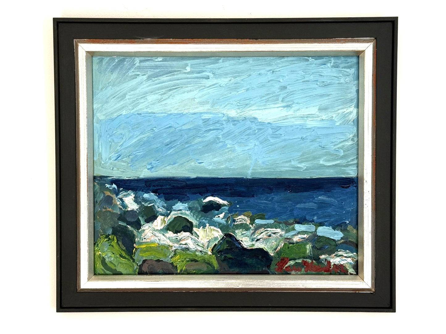 Rocks and Waves - Lars Herder - 37 x 32 cm