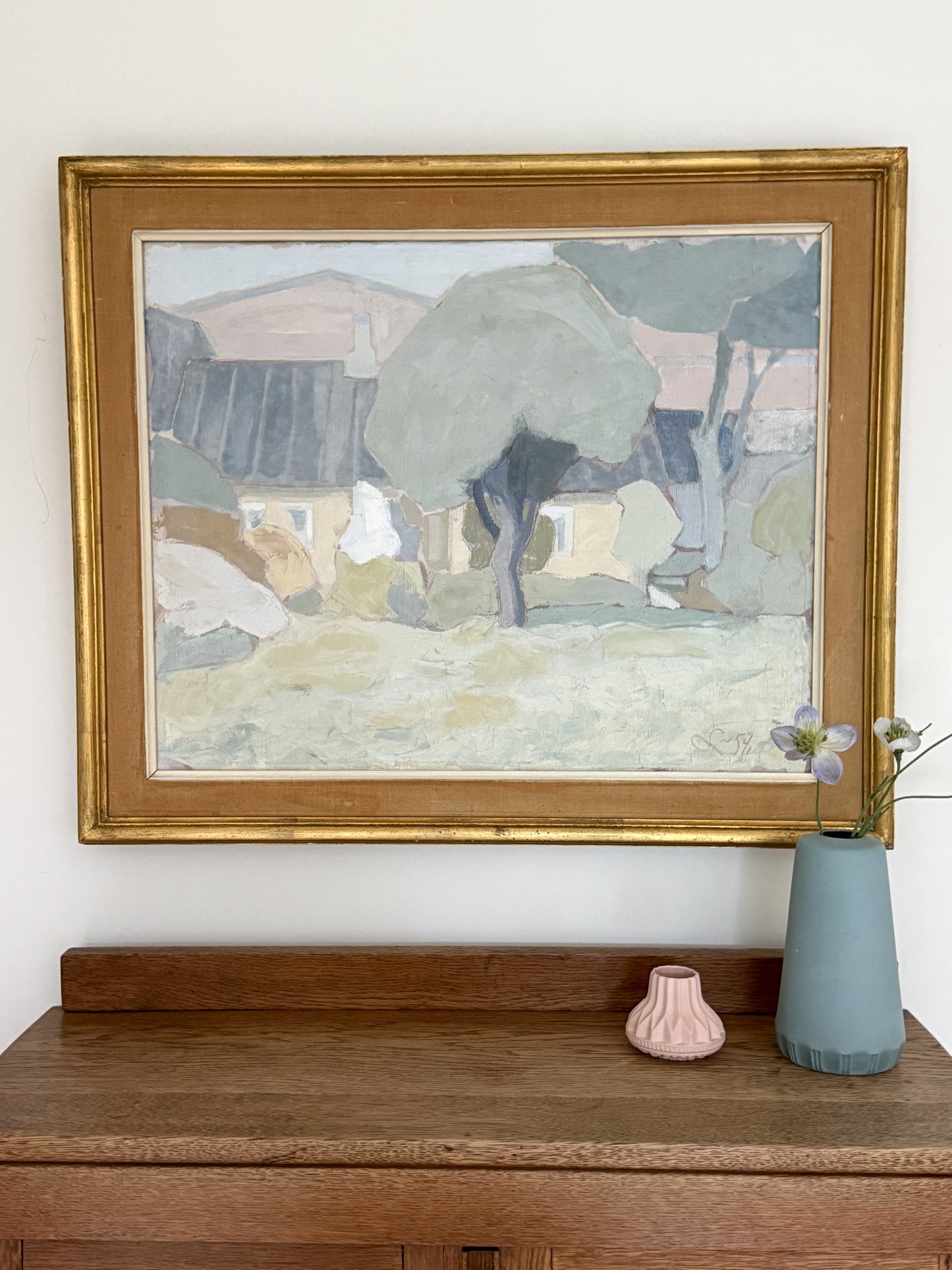 The Pastel House – 1954 - 68 x 57 cm