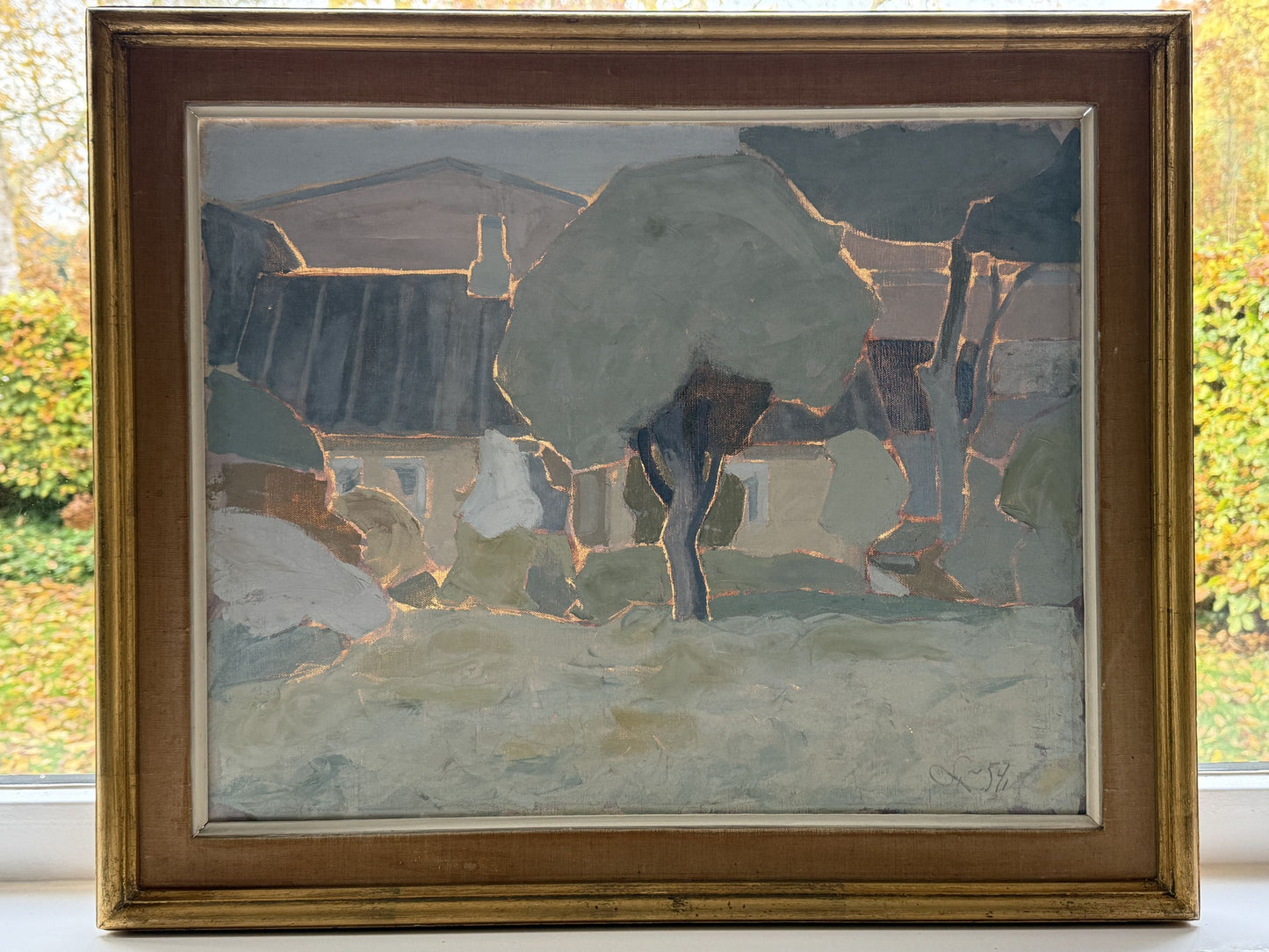 The Pastel House – 1954 - 68 x 57 cm