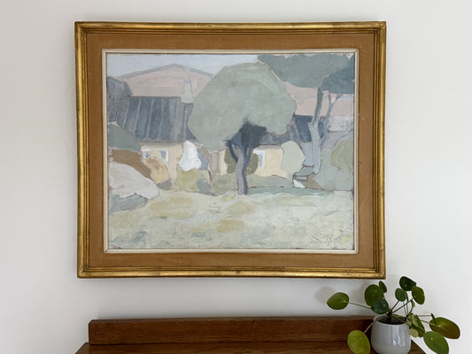 The Pastel House – 1954 - 68 x 57 cm