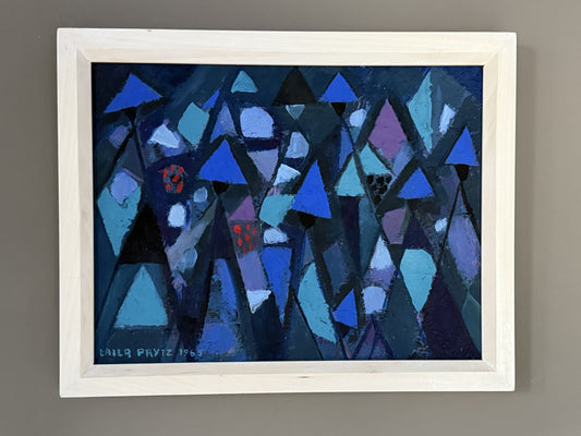 Blue March - 39 x 31 cm