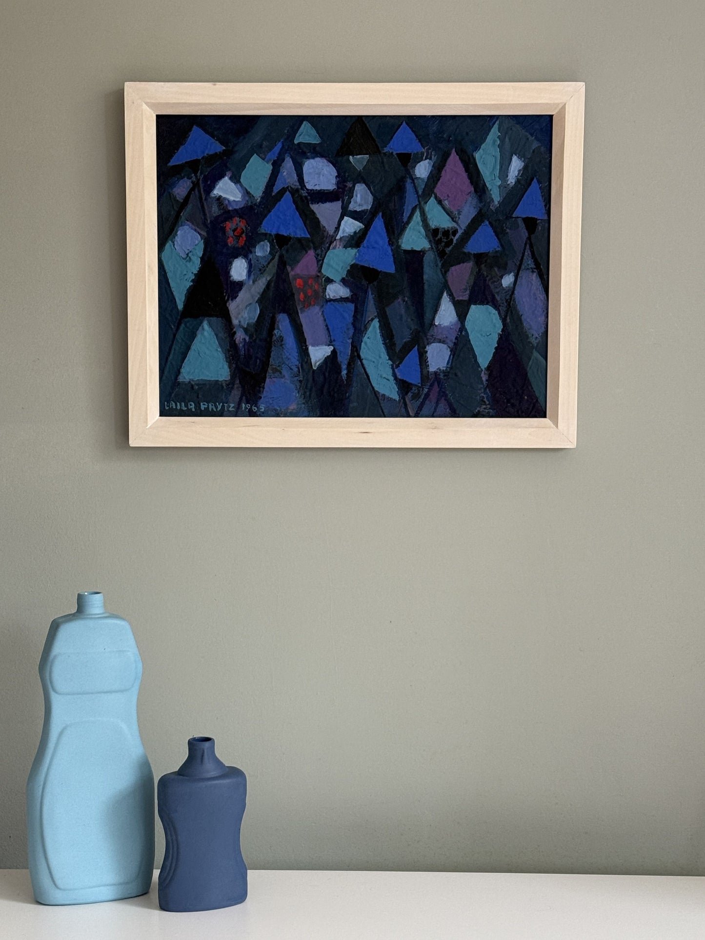 Blue March - 39 x 31 cm