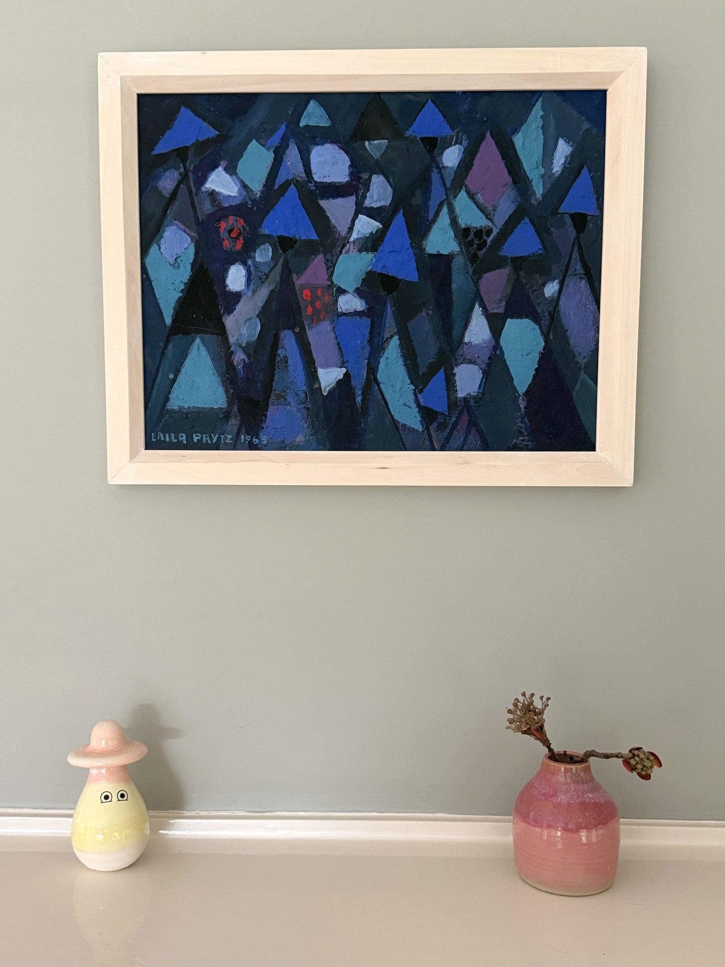 Blue March - 39 x 31 cm