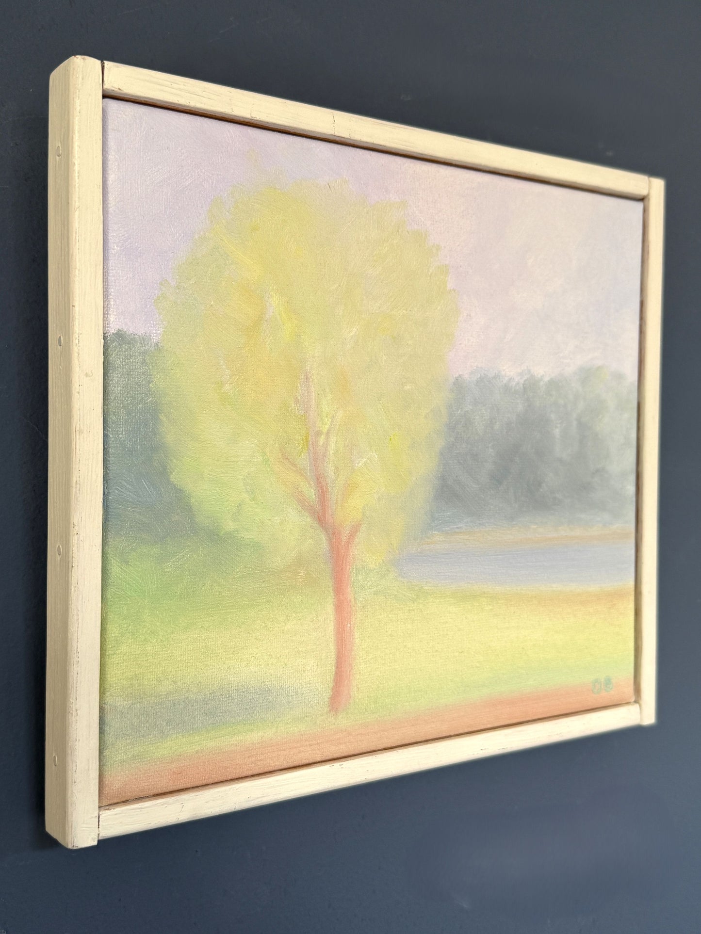 Tree by the Bay - Orvar Bäckner – 1970s – 20 x 22 cm