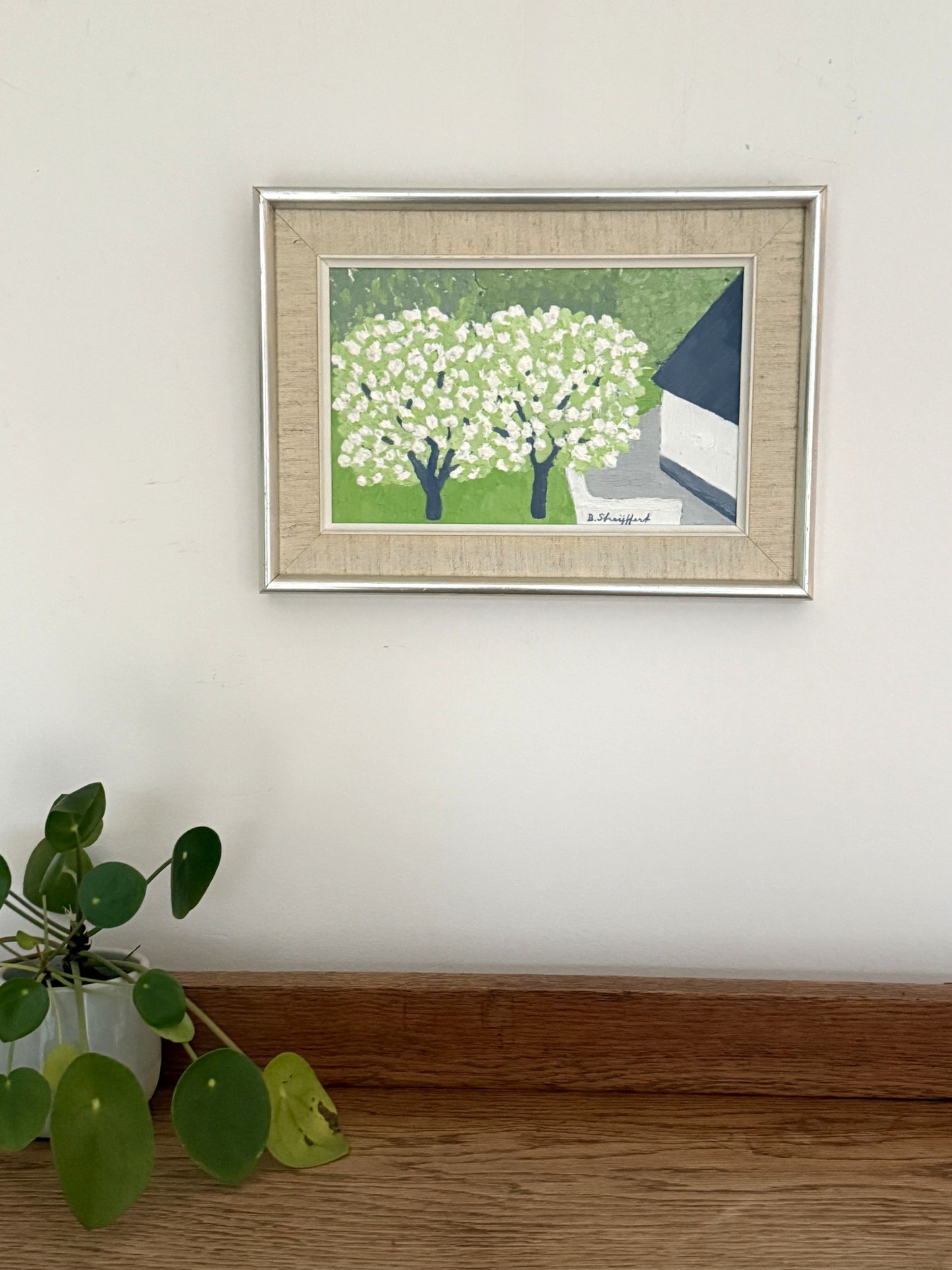 Blossoming Trees – Brita Streijffert – 1960s - 21 x 28 cm