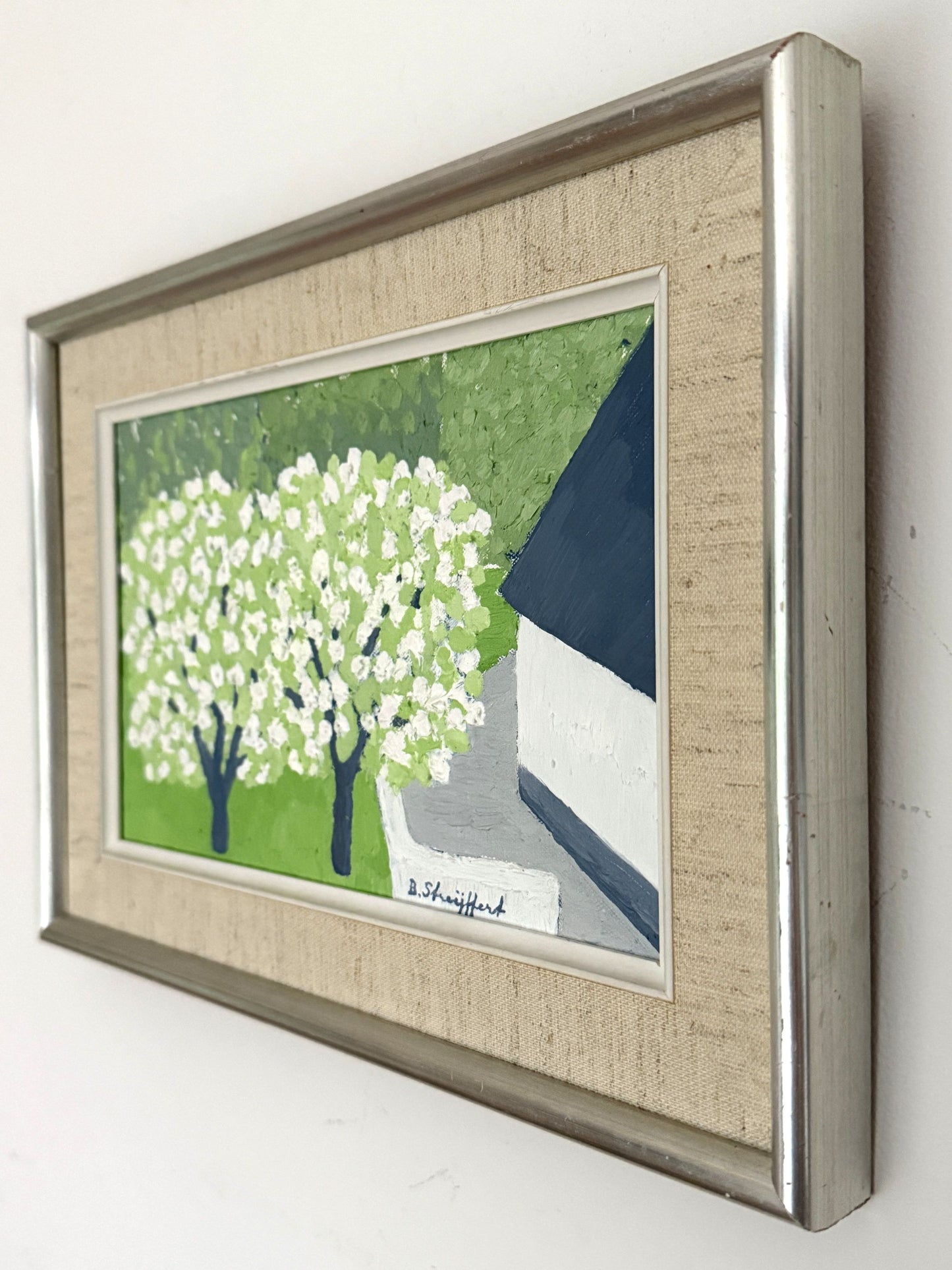 Blossoming Trees – Brita Streijffert – 1960s - 21 x 28 cm