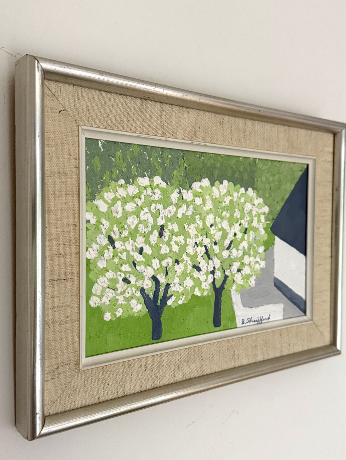 Blossoming Trees – Brita Streijffert – 1960s - 21 x 28 cm