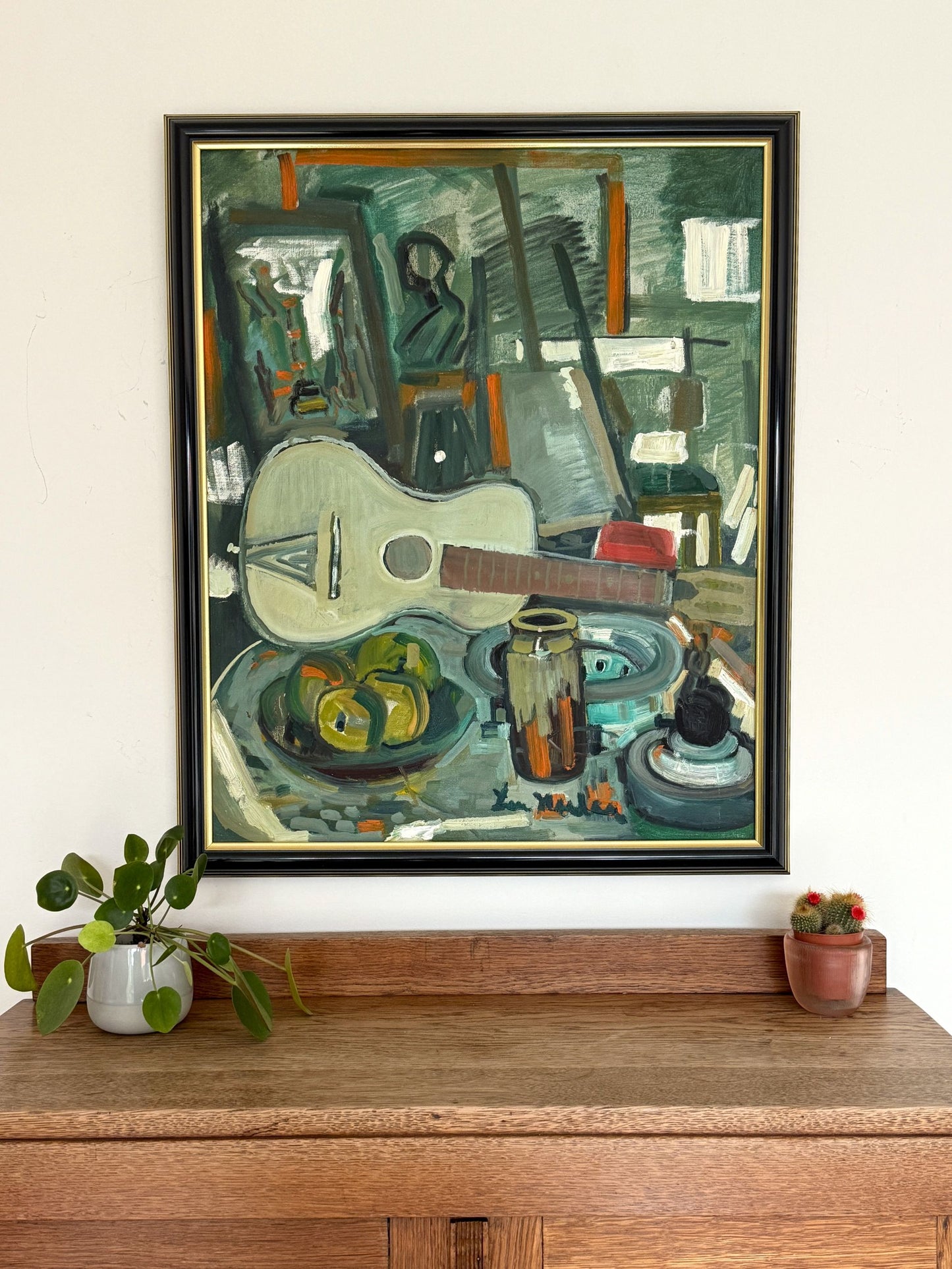 The Blue Guitar – Lars Herder - 64 x 53 cm