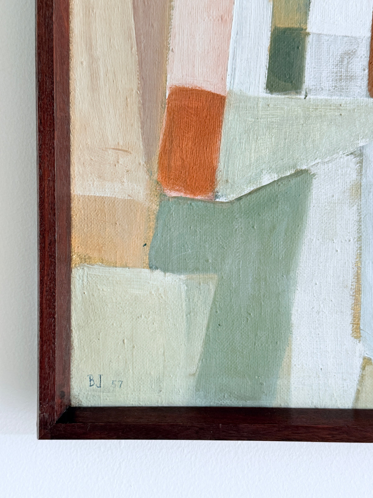 Geomatric Pastels —  Barbro Jonasson Jönsson — attributed, 1957 —  67 x 37 cm