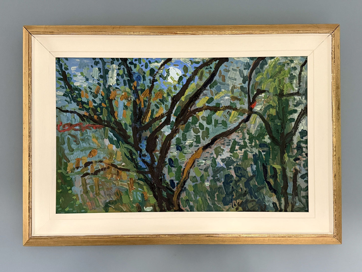Colorful Branches – +/- 1950s - 52 x 35.5 cm