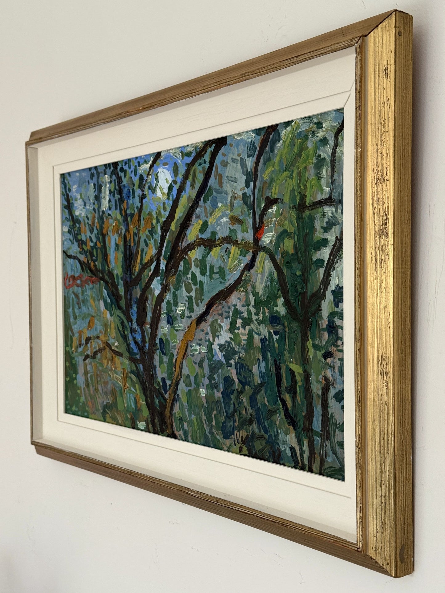 Colorful Branches – +/- 1950s - 52 x 35.5 cm