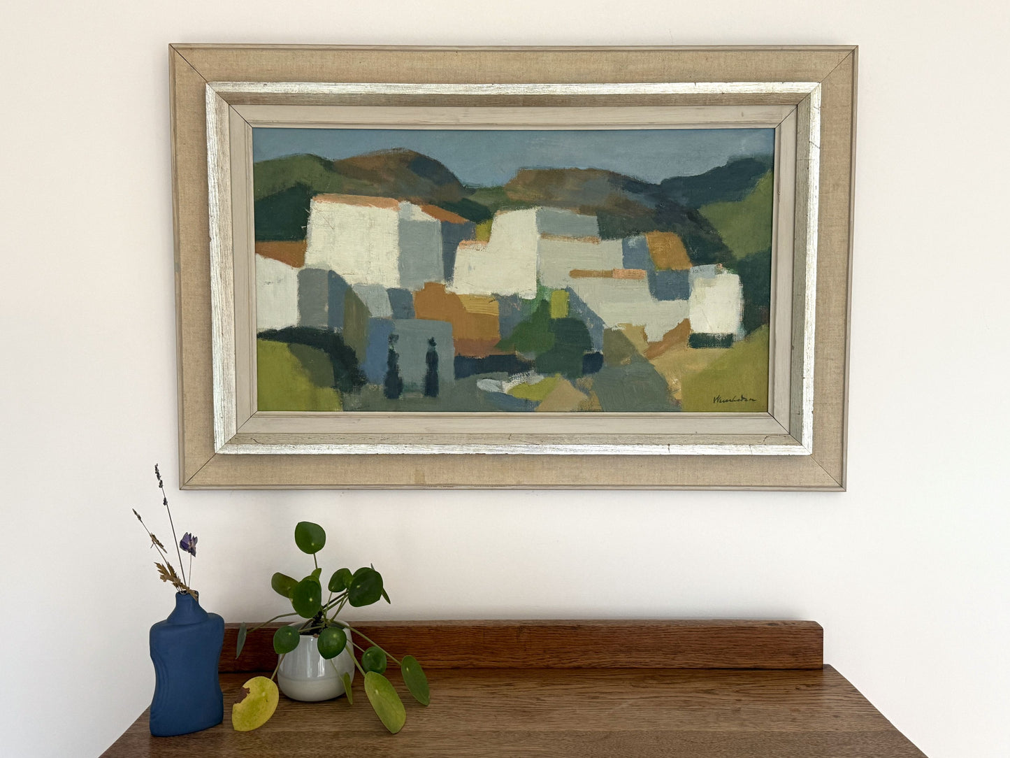 The White Village - Stig Wernheden (1921-1997) – 51 x 77 cm