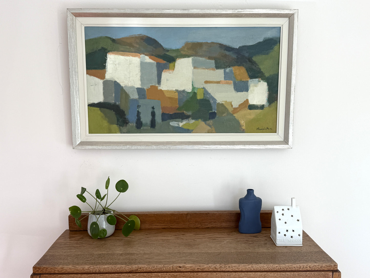 The White Village - Stig Wernheden (1921-1997) – 68 x 42 cm