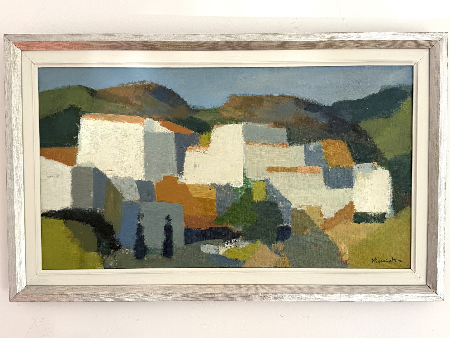 The White Village - Stig Wernheden (1921-1997) – 68 x 42 cm