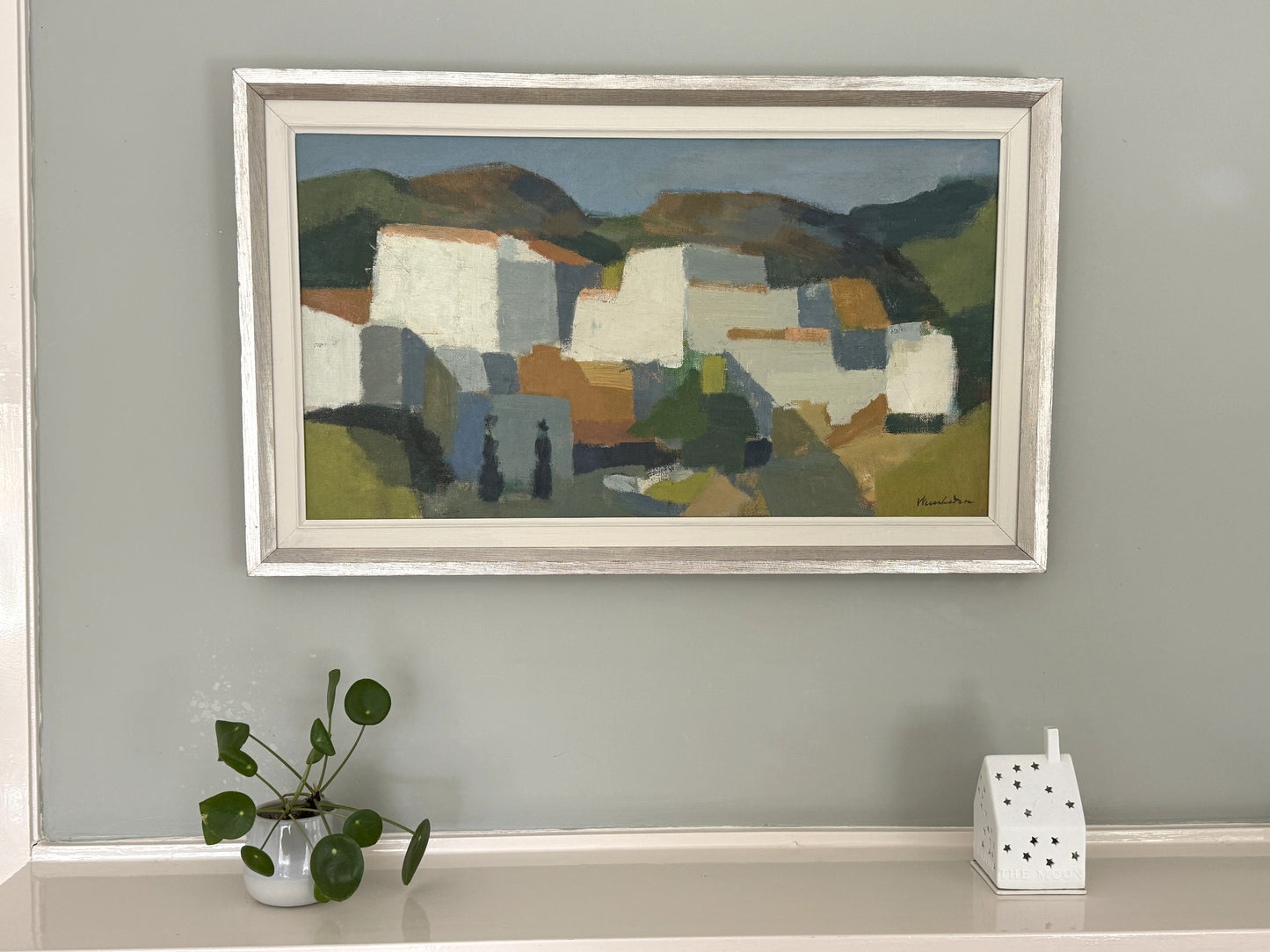 The White Village - Stig Wernheden (1921-1997) – 68 x 42 cm