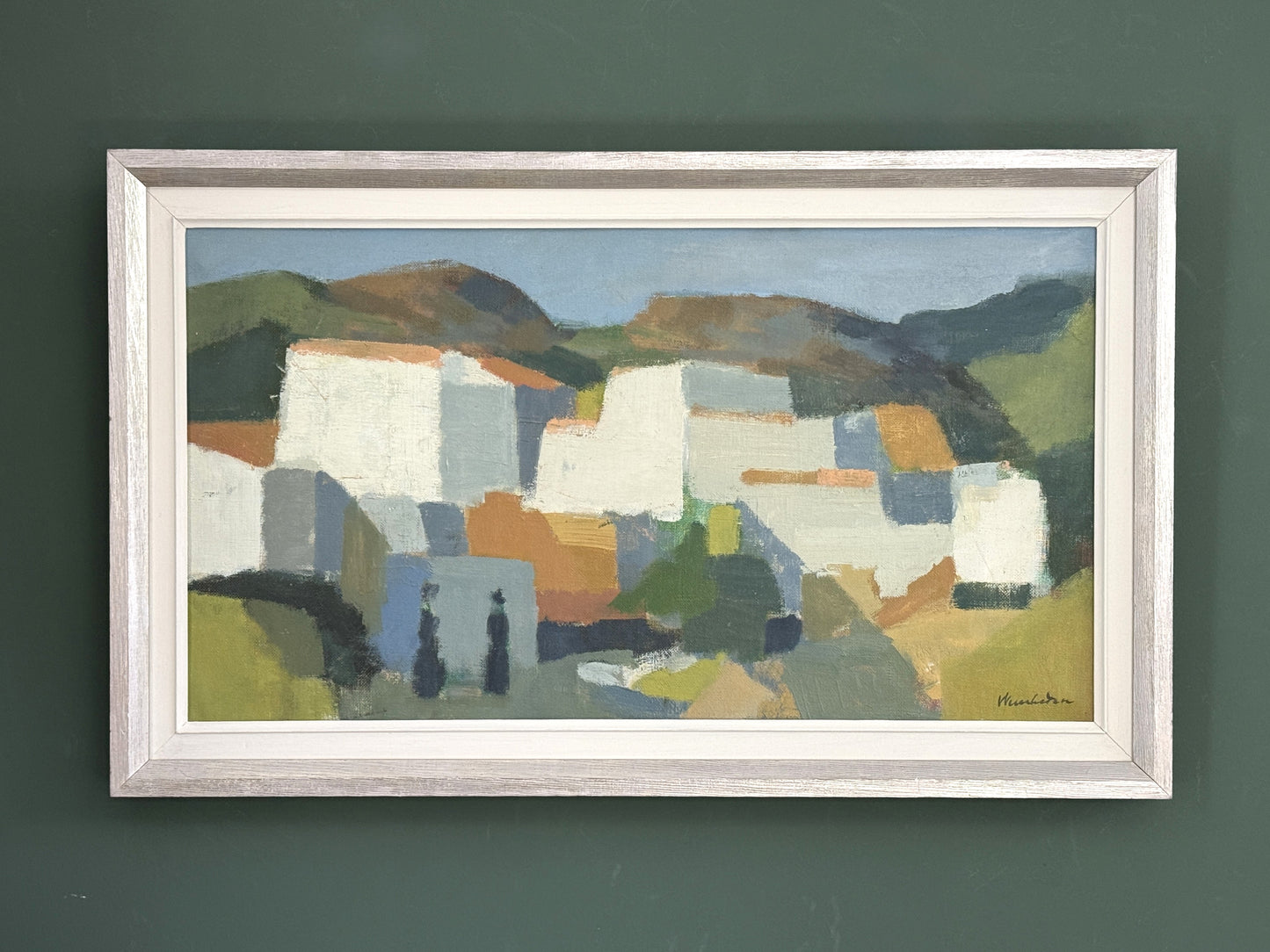 The White Village - Stig Wernheden (1921-1997) – 68 x 42 cm