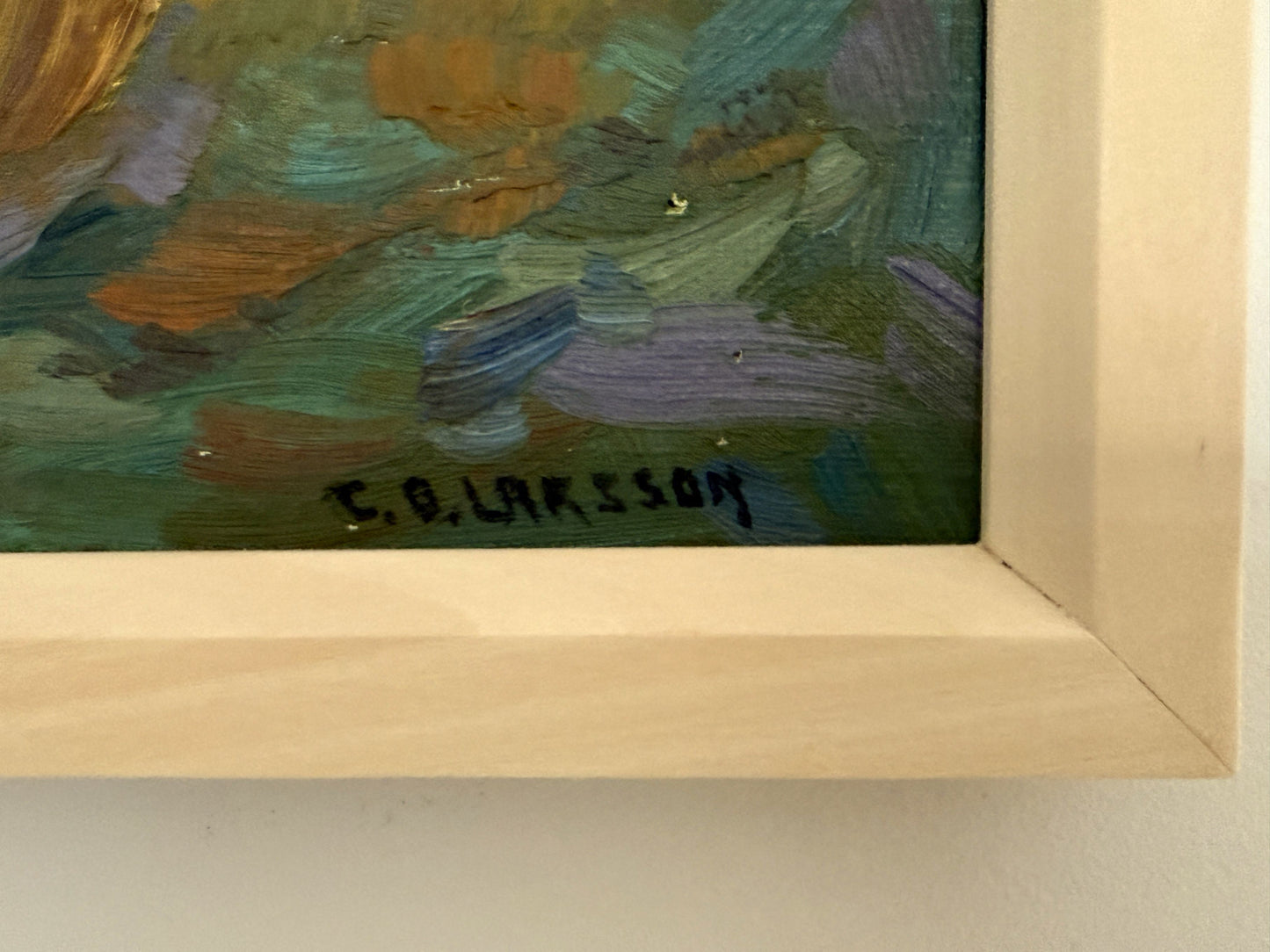 The Lone Tree – 1920s - Carl Oscar Larsson - 52x70 cm