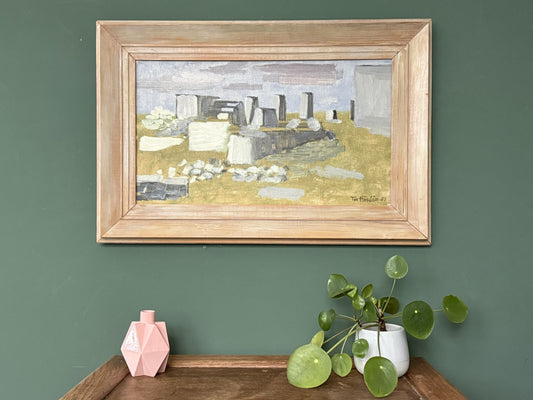 The Stone Quarry – Tor Hörlin – 1951 - 54 x 36 cm