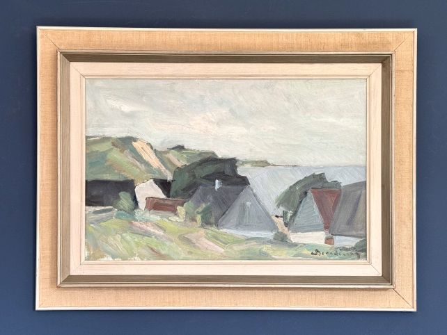 Coast with Houses