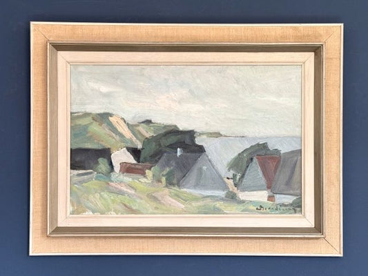 Coast with Houses
